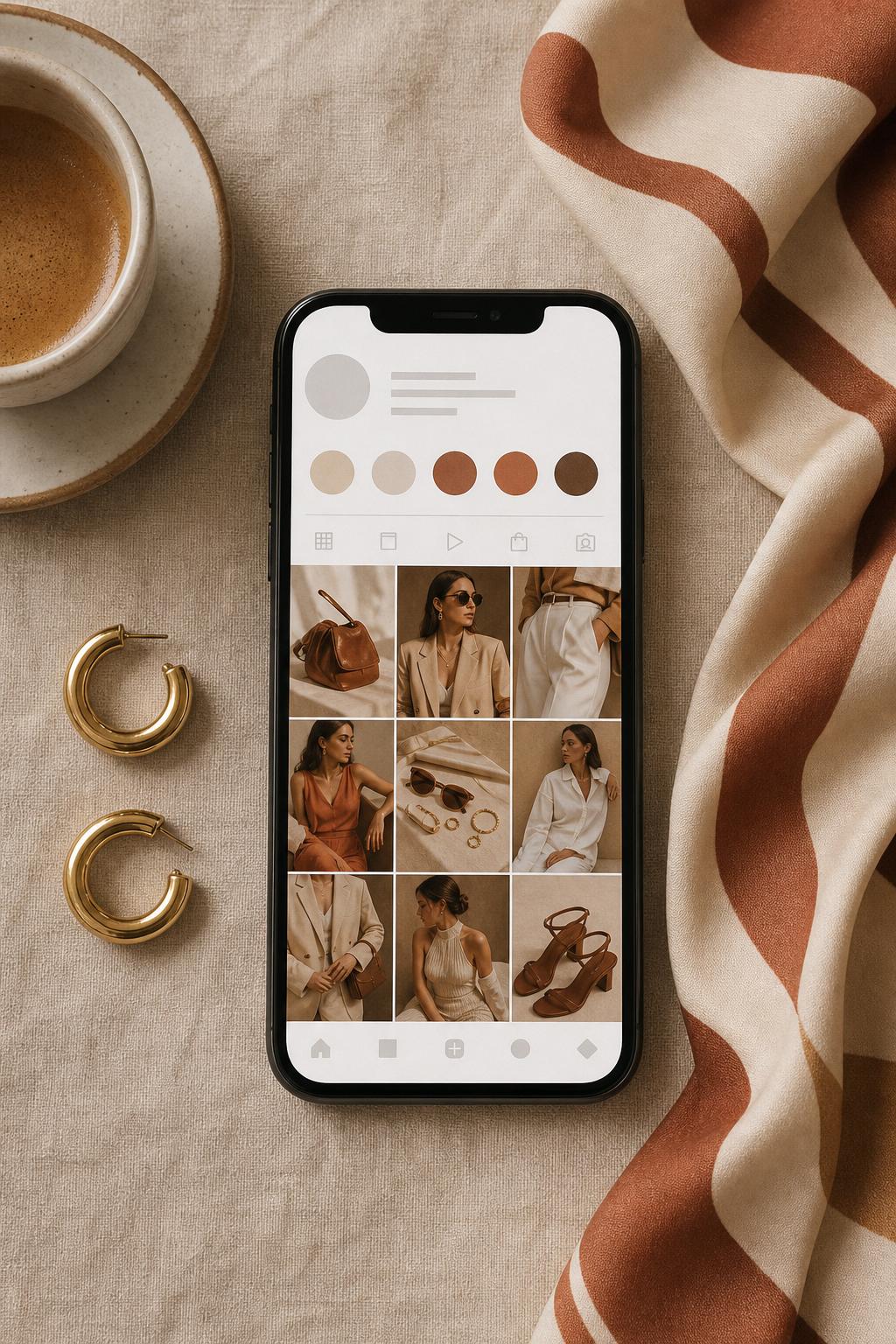 Marca de moda — Feed Instagram