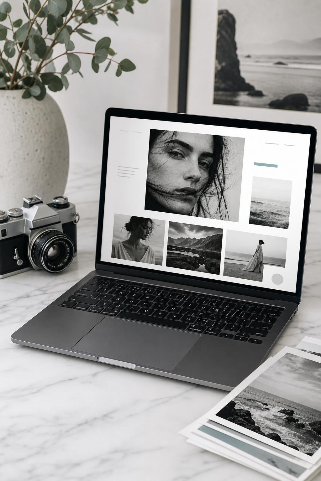 Portfolio fotógrafa — Web personal